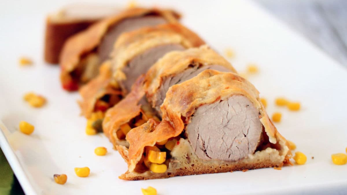 Easy Crescent-Wrapped Pork Tenderloin