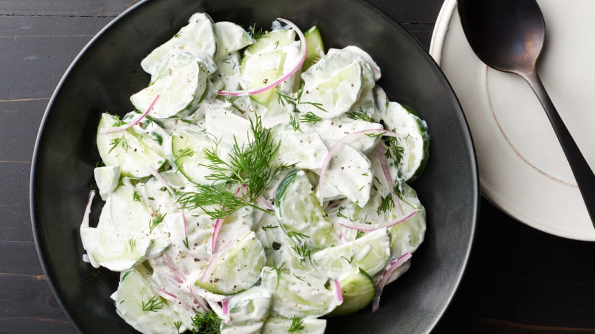 Creamy Cucumber Salad